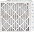 Ext Size: 23-3/8 X 23-3/8 X 3-3/4. Case Of 6. 24X24x4 MERV 8 Pleated HV Furne Air Filters
