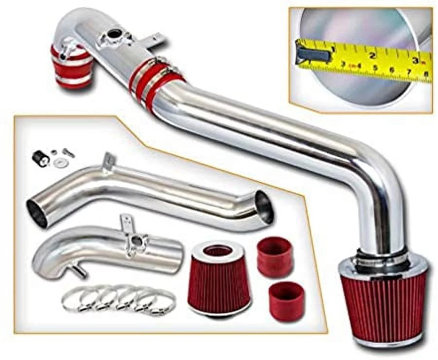 Rtunes Racing Cold Air Intake Kit + Filter Combo RED matching For 08-12 Scion xB