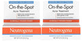 Neutrogena On-The-Spot Acne Spot Treatment with 2.5% Benzoyl Peroxide Acne Treatment Medicine to Treat Face Acne, Gentle Benzoyl Peroxide Pimple Gel for Acne Prone Skin,.75 oz (Pack of 2)