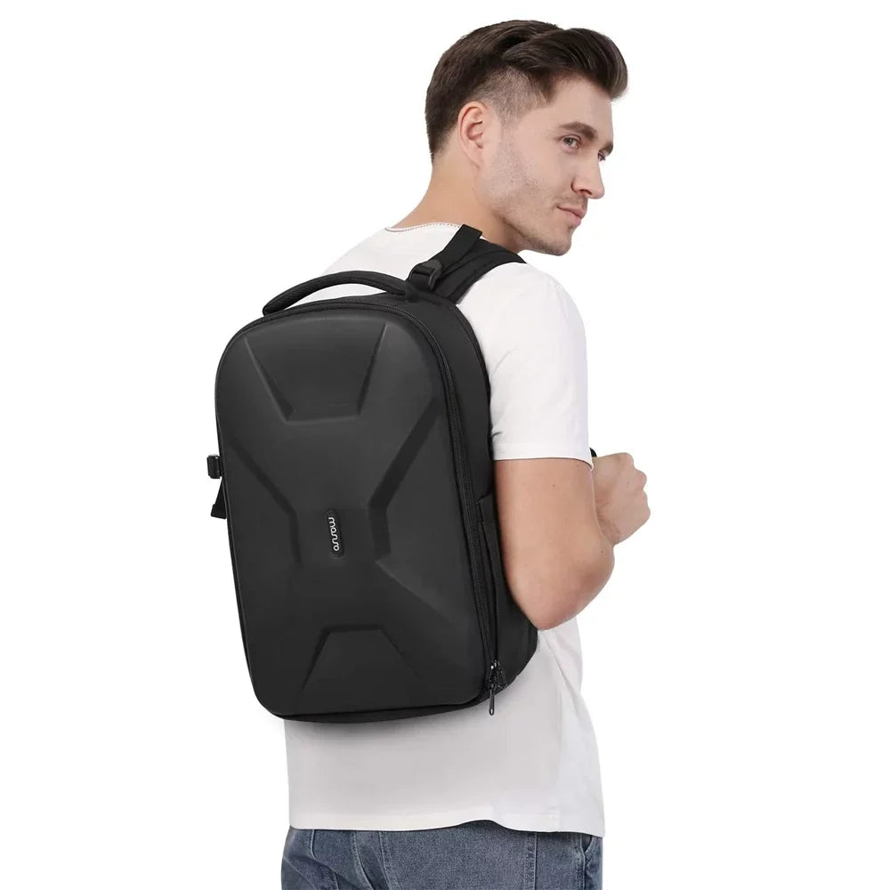 Mosiso Camera Backpack for ///DJI Mavic Drone, DSLR/SLR/Mirrorless Photography Camera Bag Waterproof Hardshell Protective Case with Tripod Holder&Laptop Compartment, Black