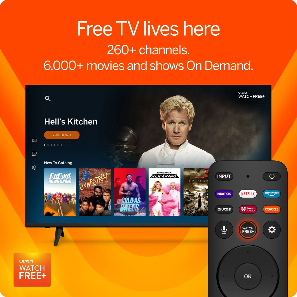 VIZIO 24" Class D-Series FHD LED Smart TV for Gaming and Streaming, Bluetooth Headphone Capable (Online Only) D24fM-K01