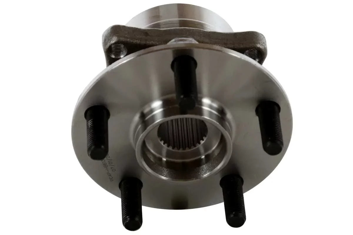 AutoShack Front Wheel Bearing Hub Assembly Brake Rotors Ceramic Pads Kit Driver and Passenger Side Replacement for 2004 2005 2006 2007 2008 2009  Prius 1.5L FWD