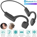 Bone Conduction Headphones Bluetooth 5.1 Wireless Earbuds Outdoor Sport Headset