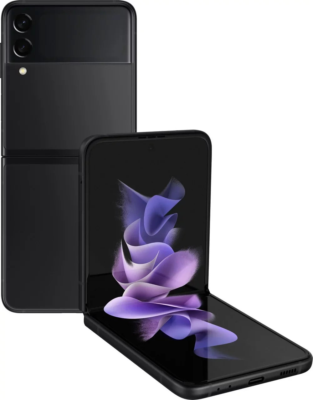Pre-Owned  Galaxy Z Flip3 5G Smartphone, Spectrum Only,128 GB Storage + 8 GB RAM, Phantom Black (Refurbished: Good)