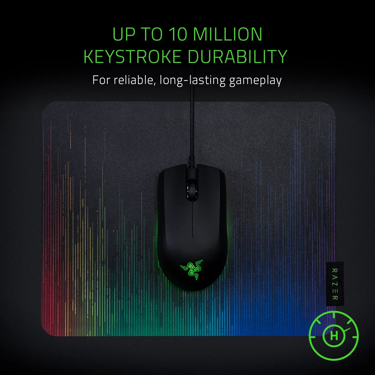 Abyssus Essential: True 7,200 DPI Optical Sensor - 3 Hyperesponse Buttons - Powered by  Chroma - Ambidextrous Ergonomic Gaming Mouse