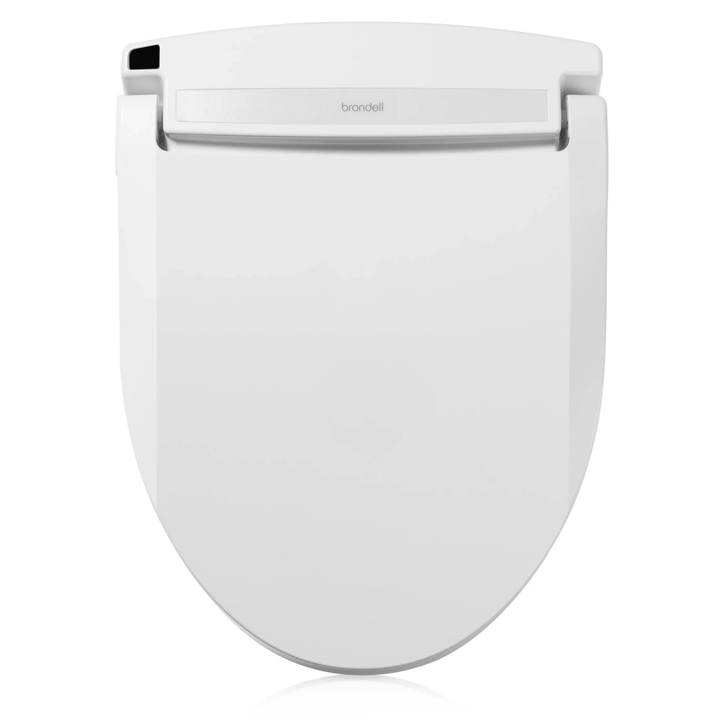 Brondell Swash EM617 Advanced Bidet Toilet Seat with Remote Control, Round White