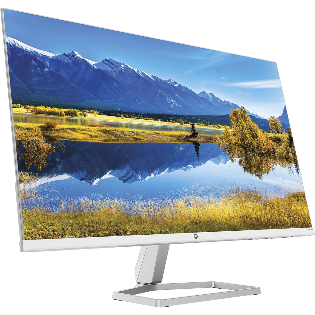 M27fwa 27" 16:9 FreeSync IPS Monitor 356D5AA#ABA Bundle With Docztorm Dock, 27" FHD IPS (1920x1080) 75 Hz Native Resolution, 2 HDMI 1.4, 1 VGA, Ideal for Gamers, Ceramic white (2023 Latest Model)