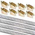 US Cargo Control Enclosed Utility Trailer Shelving Kit, Convenient E Track Kit, Includes E Track Rails and Wood End Sockets, Easily Secure Cargo In Your Utility Trailer