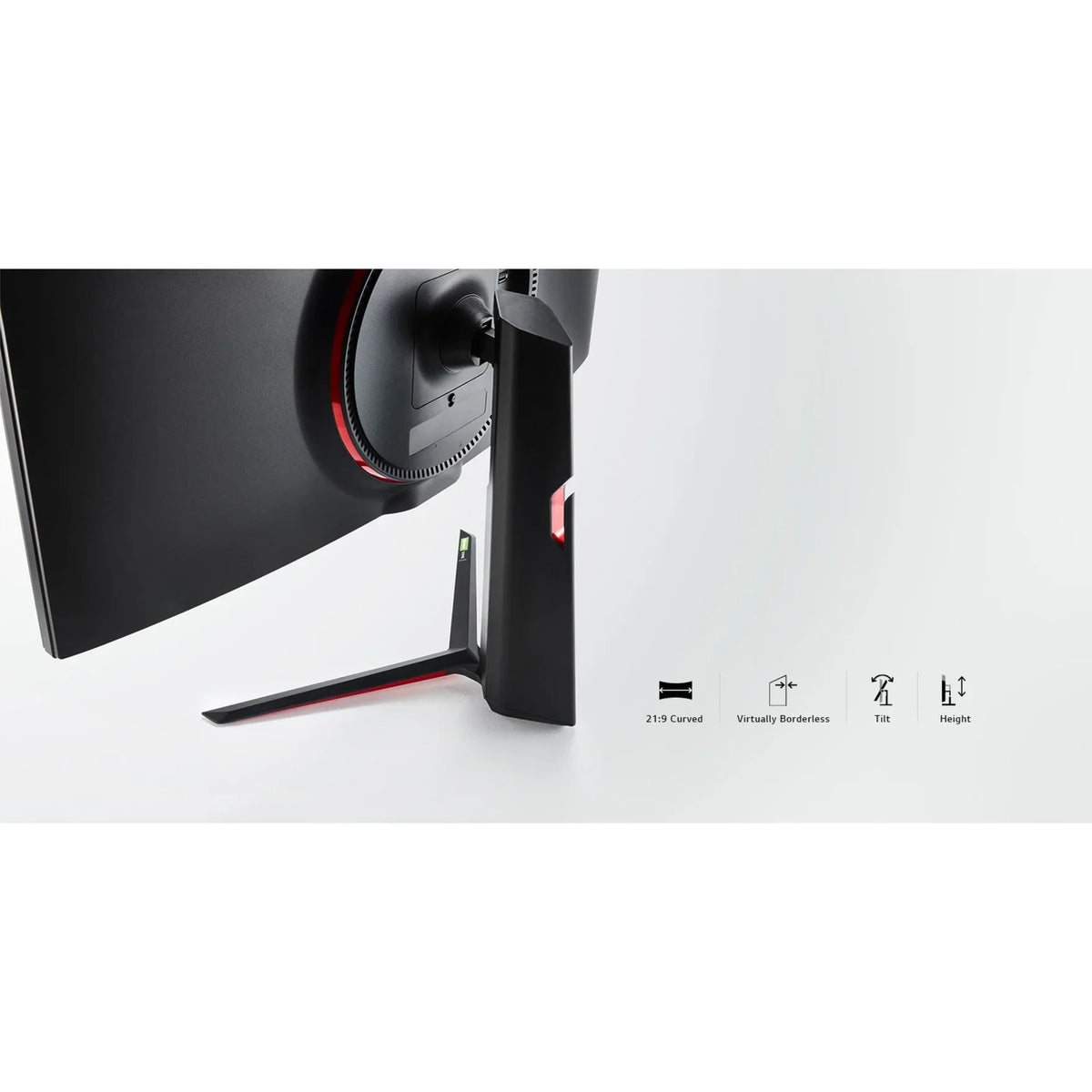 34" 160Hz (Overclock) Nano IPS UltraWide QHD Gaming Monitor AMD FreeSync Premium & G-SYNC appropriate 3440 x 1440 (2K) 2 x HDMI, DisplayPort, USB 3.0 UltraGear 34GN85B-B