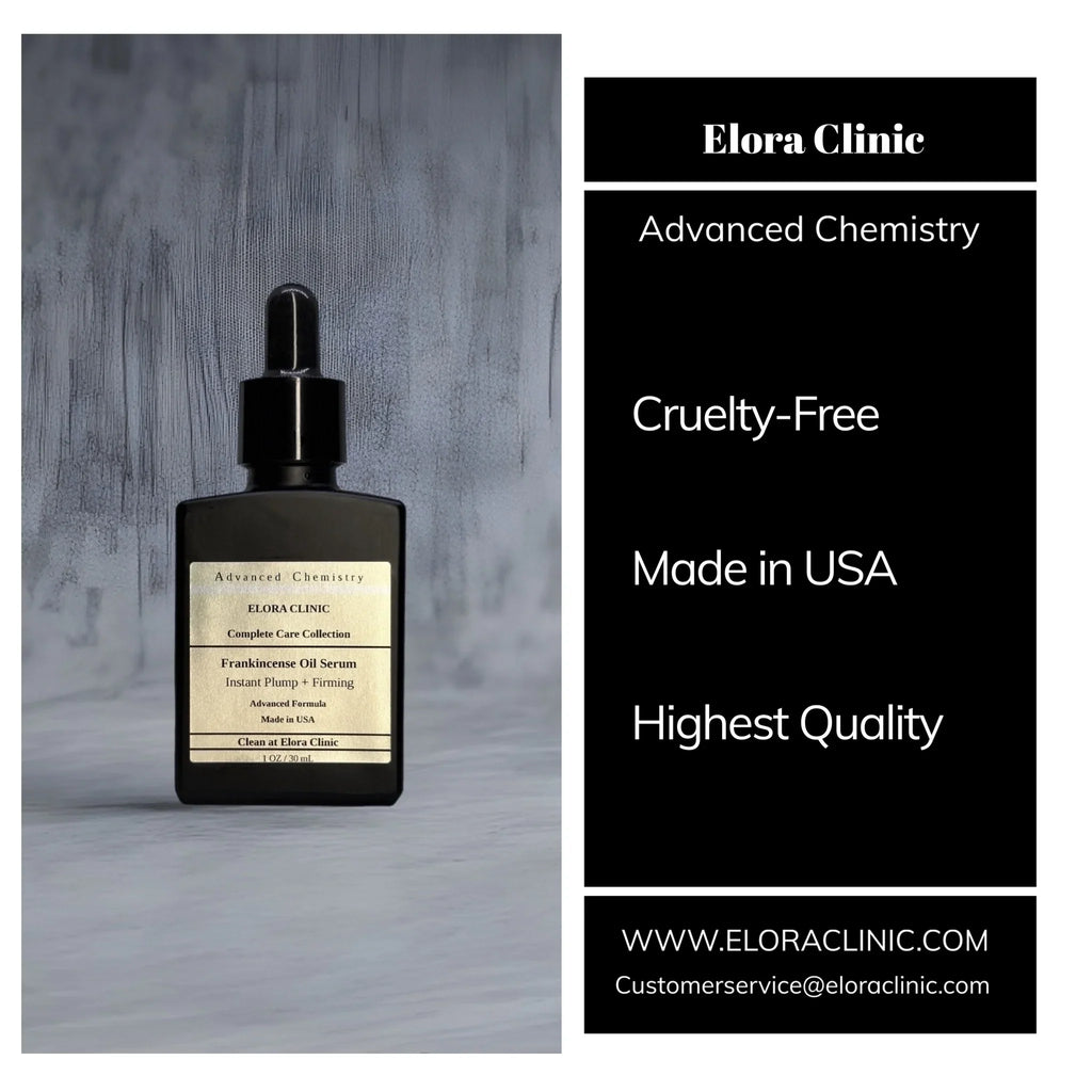 Elora Clinic Frankincense Oil Serum - Instant Plum & Firming - Plumping & Rejuvenating