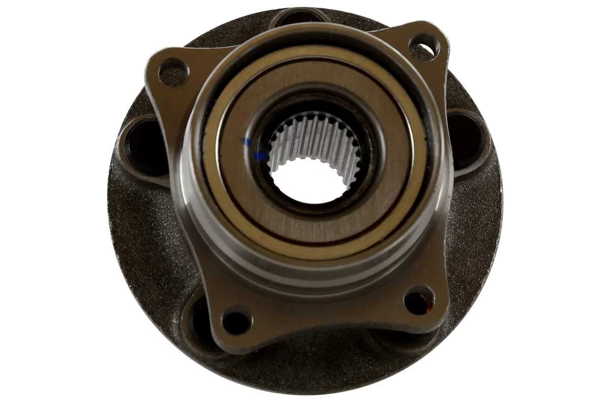 AutoShack Front Wheel Bearing Hub Assembly Brake Rotors Ceramic Pads Kit Driver and Passenger Side Replacement for 2004 2005 2006 2007 2008 2009  Prius 1.5L FWD