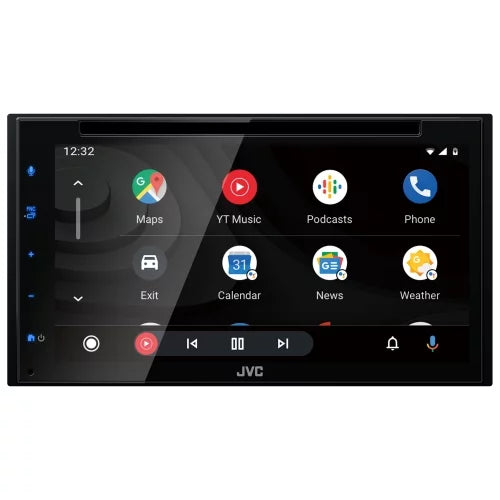 JVC KW-V66BT 6.8" CD/DVD Player  Carplay Bluetooth Android Receiver+Camera