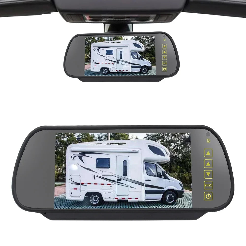 Dazzduo Brake Light Backup Camera, 7 in for Parking XIXIAN Camera N Backup Vans Crafter Light Sprinter Fesjoy 7 Sazoley with Monitor Brake 7 Mercedes-Benz LED 7 matching , 7  Dabey Mercedes- ERYUE