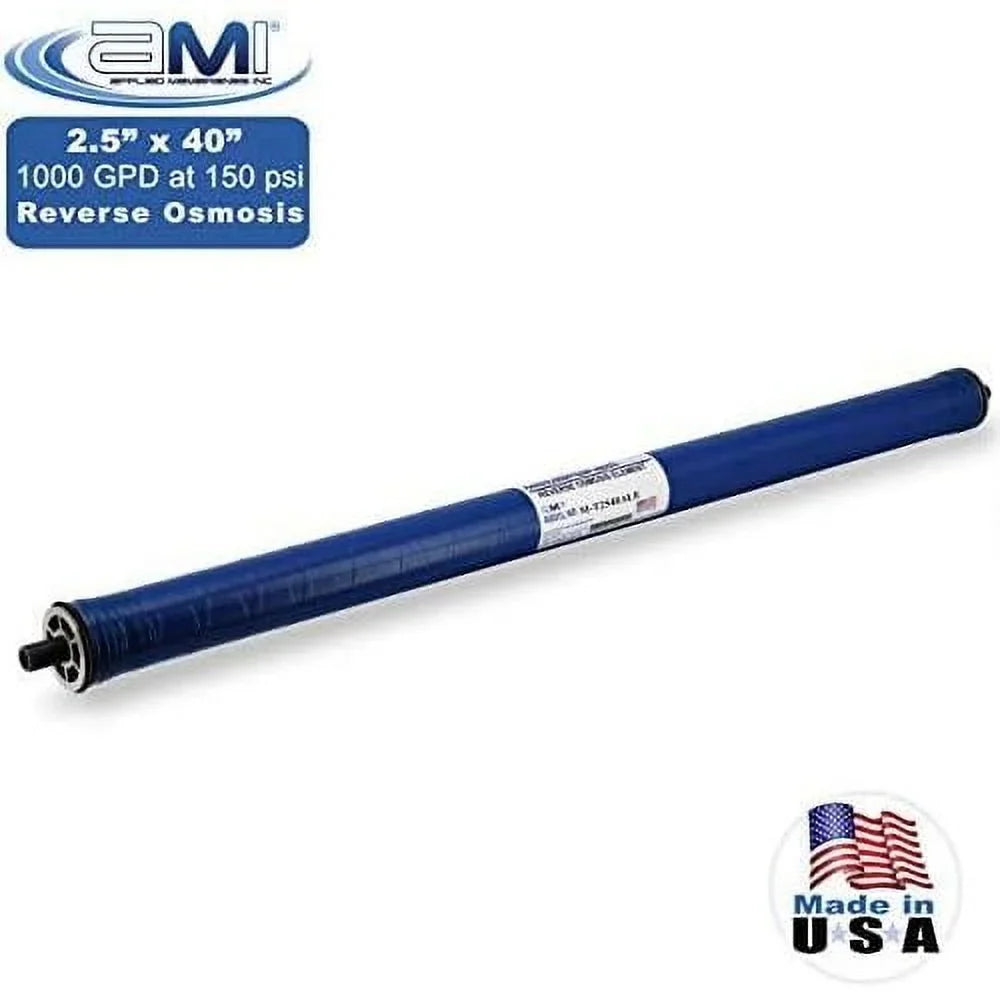 Low Energy Reverse Osmosis Membrane For Tap aqua | 1,000 GPD At 150 Psi | 99% Rejection | Replacement RO Membrane |   M-T2540ALE