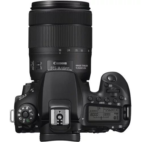 All Original Accessories Included.  EOS 90D Wi-Fi Full HD 4K30p  Digital SLR Camera +  18-135mm IS USM Lens +  75-300mm III Lens +  50mm 1.8 II Lens