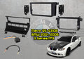 Metra 95-9310B  99-06 3-Series with 5-Switch Panel Vehicle Double DIN Dash Installation Kit with Metra 70-8590 Wiring Harness and Metra 40-VW10 Antenna Adapter