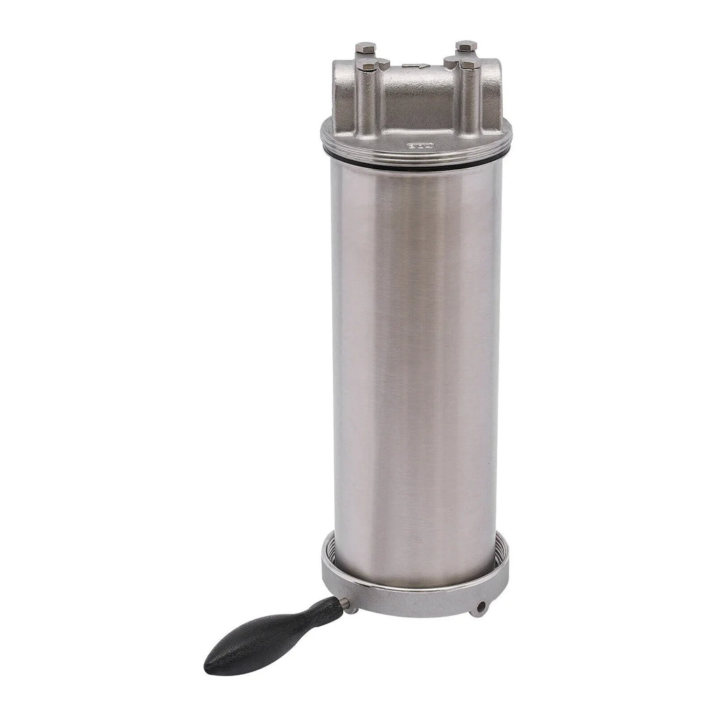 moisture Filter Housing For 10" Cartridges 3/4" Npt 304 Stainless Steel Heavy Duty