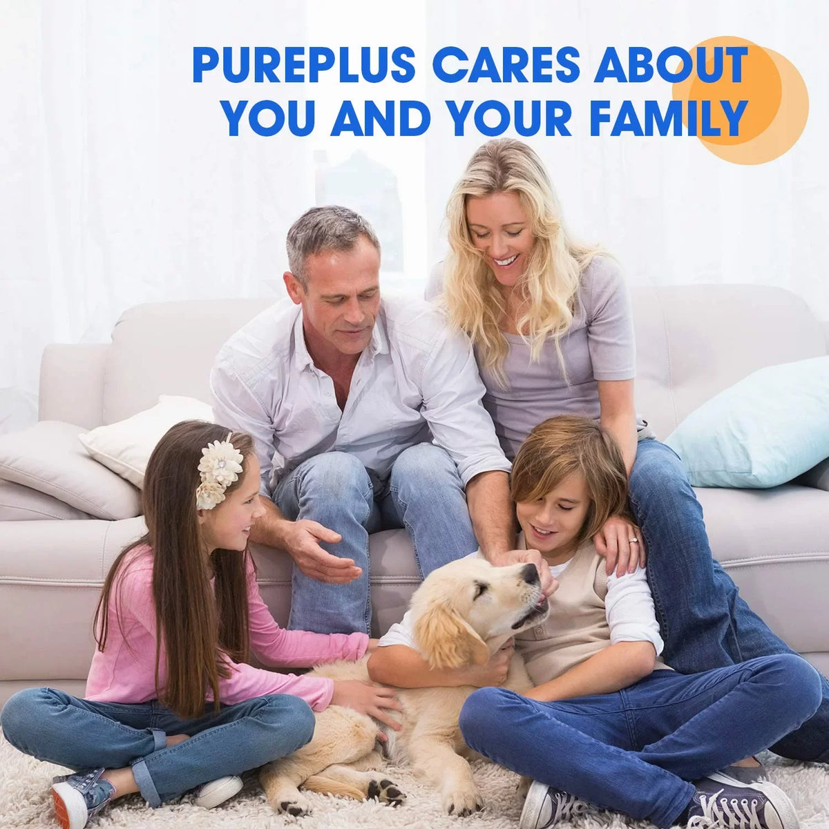 PUREPLUS FXHSC 10" x 4.5" Whole House liquid Filter, Replacement for GE FXHSC, Culligan R50-BBSA, Pentek R50-BB and DuPont WFHDC3001, American Plumber W50PEHD, GXWH40L, Pack of 2