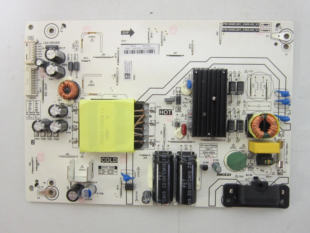 Vizio V505-H9 Power Supply (PW.95W2.681, B0002L000) 6M04B0002L000