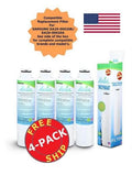 ZUMA Brand , aqua and Ice Filter , Model # OPFS3-RF300 , appropriate with RS25H5121SR/AA - 4 Pack - Made in U.S.A.